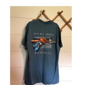 "its all about baseball" shirt
